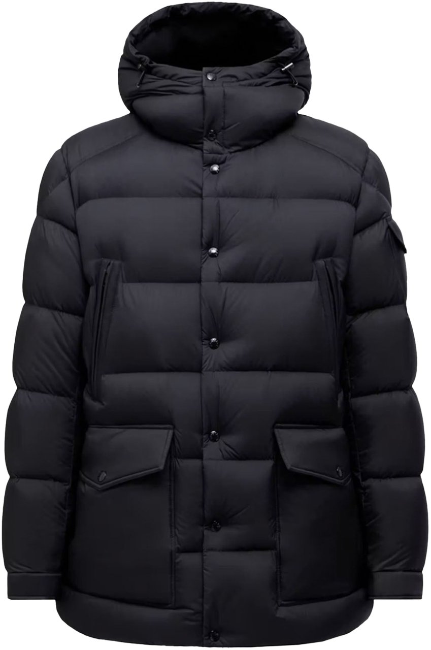 Moncler MONCLER BRETAGNE DOWN FILLED SHORT PARKA Navy MEN Blauw