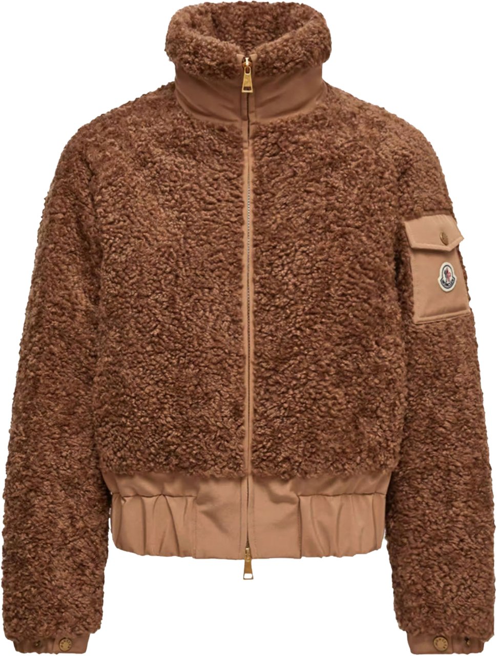 Moncler MONCLER COLIGNY DOWN JACKET Brown Dessin WOMEN Bruin