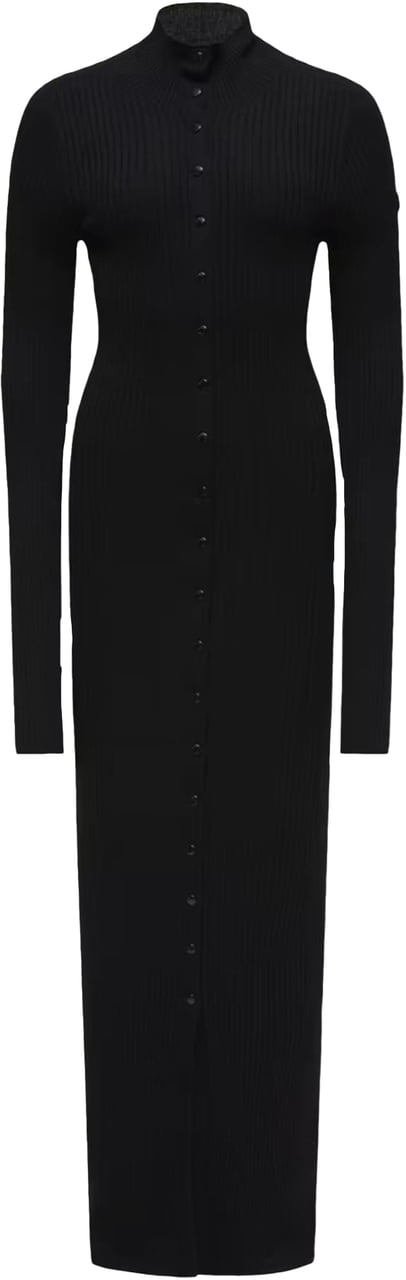 Moncler Moncler Edward Enninful maxi dress Zwart
