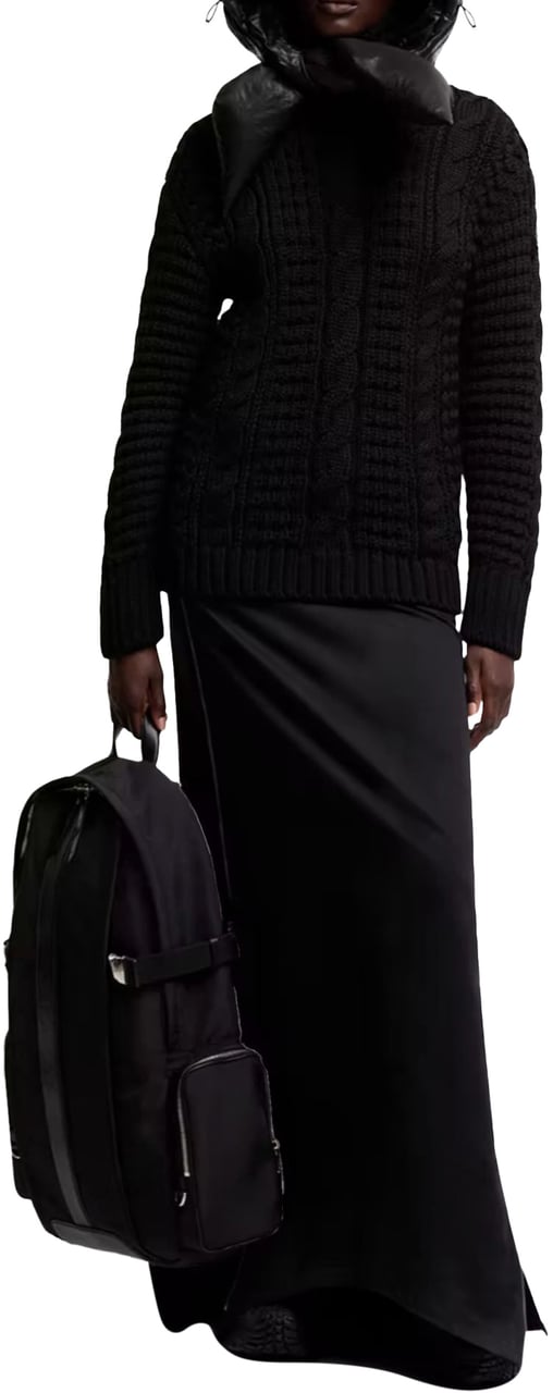 Moncler Moncler Edward Enninful turtleneck Zwart