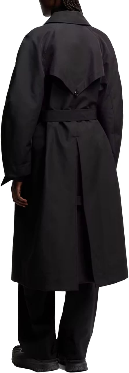 Moncler Moncler Edward Enninful Zake trenchcoat Zwart