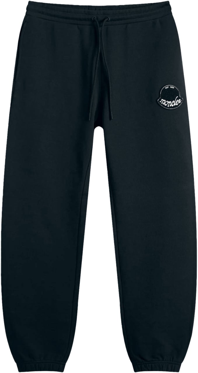 Moncler MONCLER LOGO SWEATPANTS Navy MEN Blauw