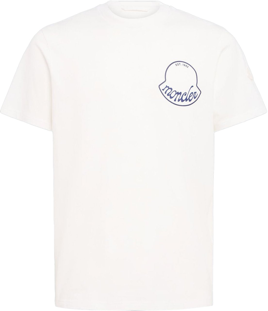 Moncler MONCLER LOGO T-SHIRT White MEN Wit