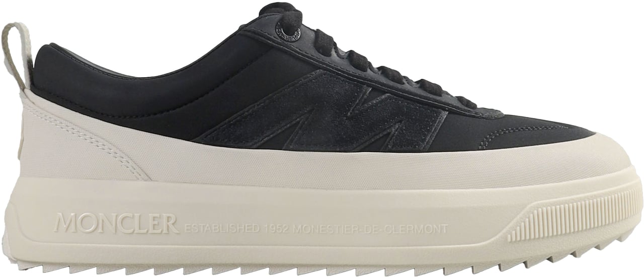 Moncler MONCLER MONPULSE LOW TOP SNEAKERS Black MEN SHOES Zwart