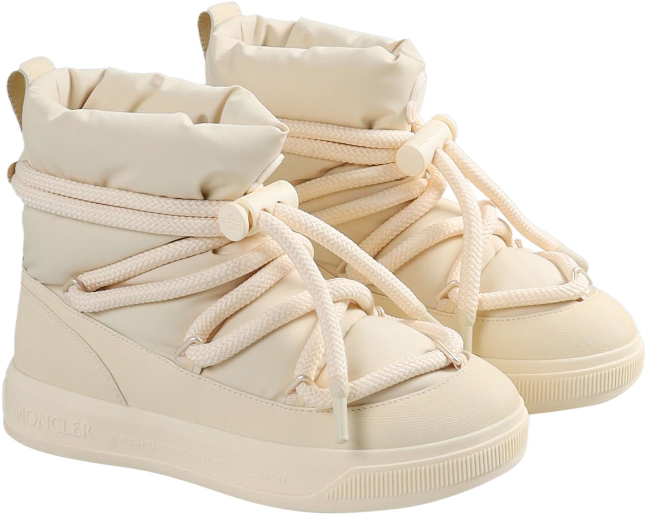 Moncler MONCLER MONPULSE MID SNOW BOOTS White WOMEN SHOES Wit