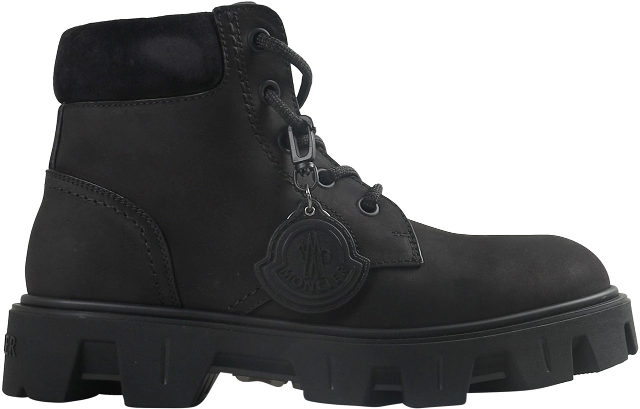 Moncler MONCLER PEAK CITY ENKELBOOTS Zwart HERENSCHOENEN Zwart