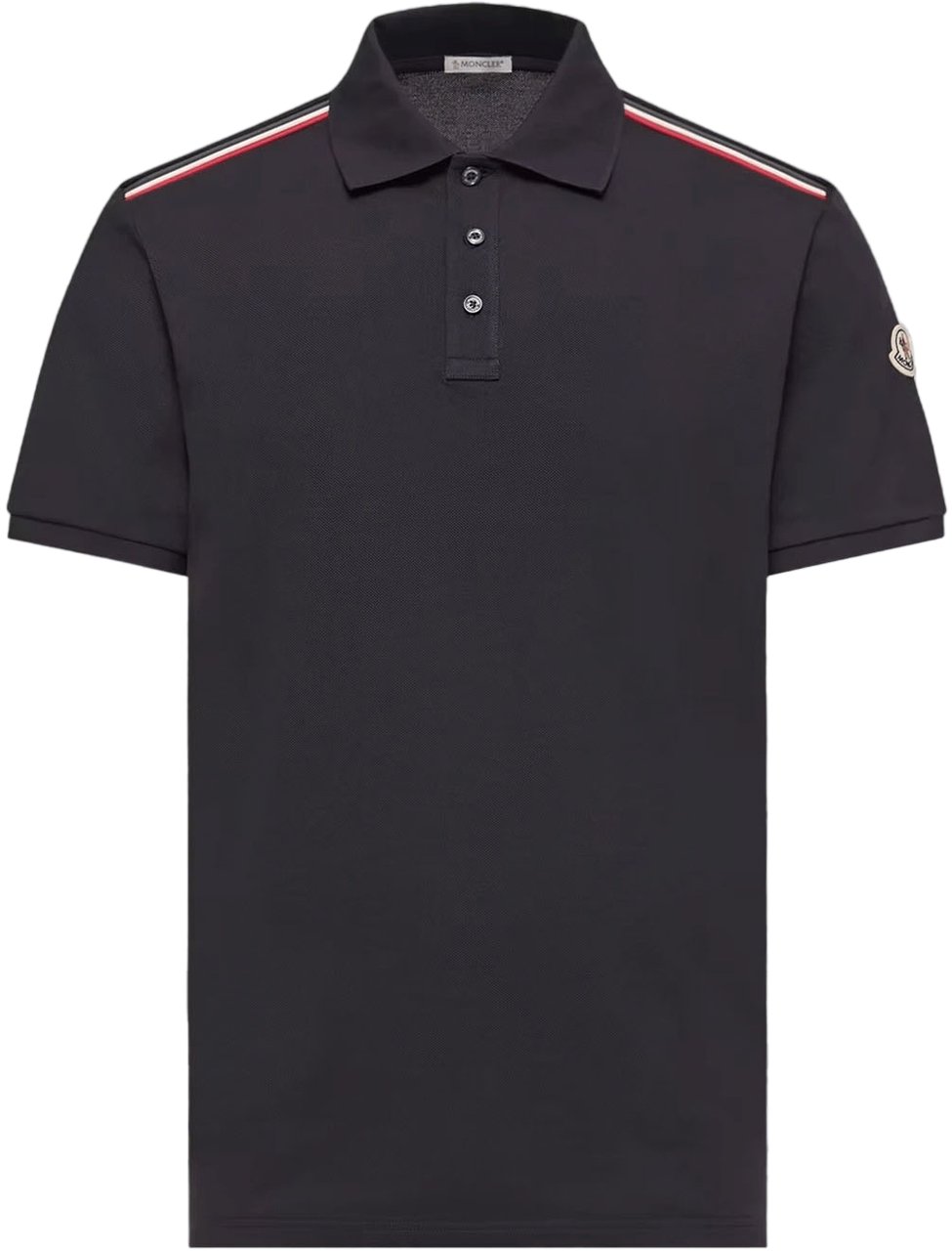 Moncler POLOSHIRT Zwart