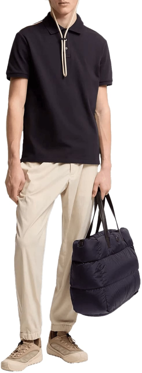Moncler POLOSHIRT Zwart