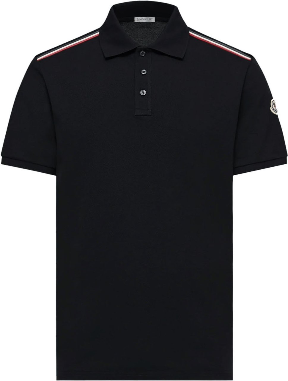 Moncler POLOSHIRT Zwart