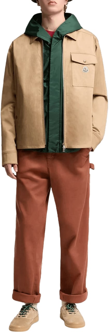 Moncler SHIRT JACKET Beige