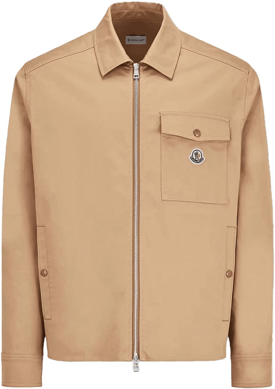 Moncler SHIRT JACKET Beige