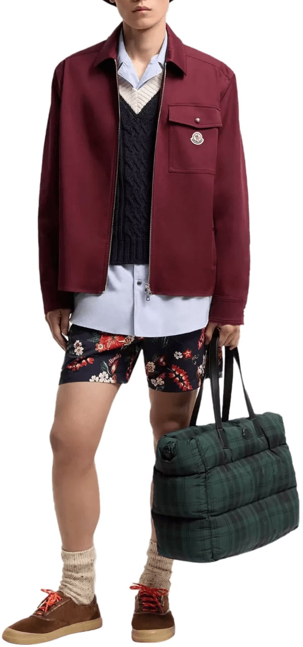 Moncler OVERHEMD BORDEAUX Maroon
