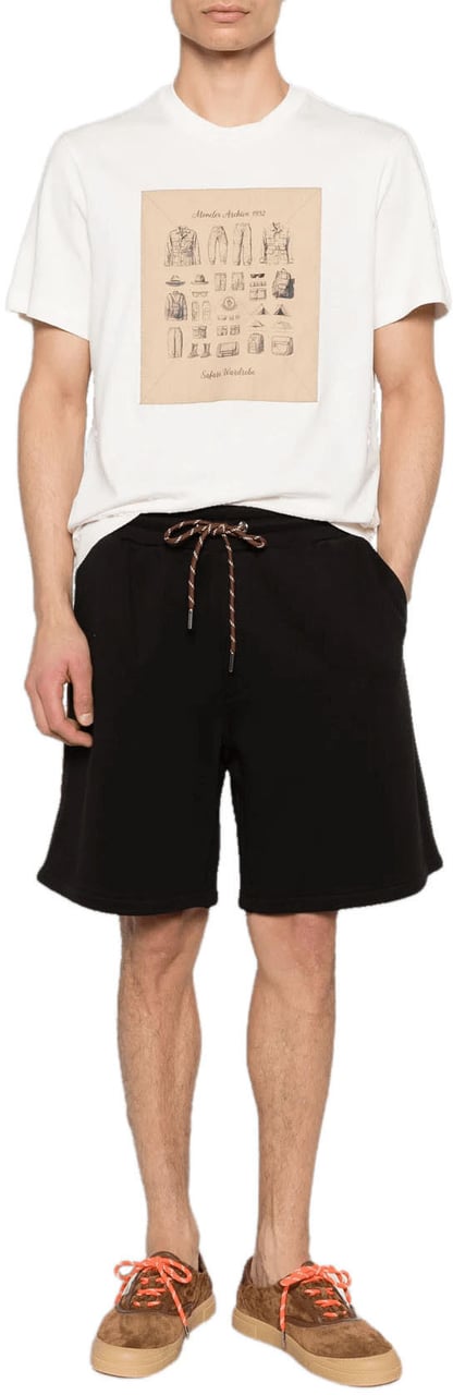 Moncler SWEAT SHORTS Zwart