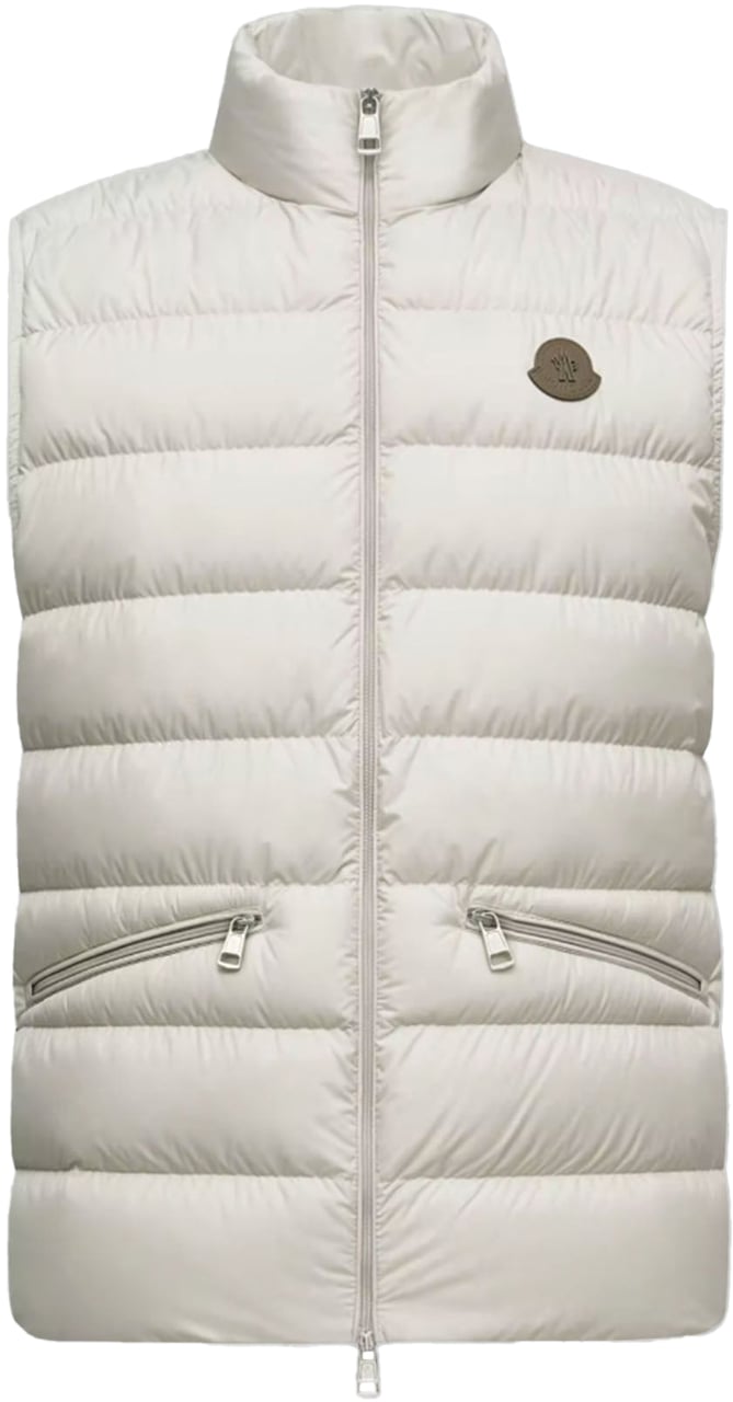 Moncler MONCLER TREOMPAN VEST Off White MEN Wit
