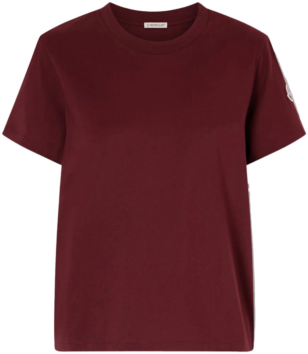 Moncler T-SHIRT Maroon