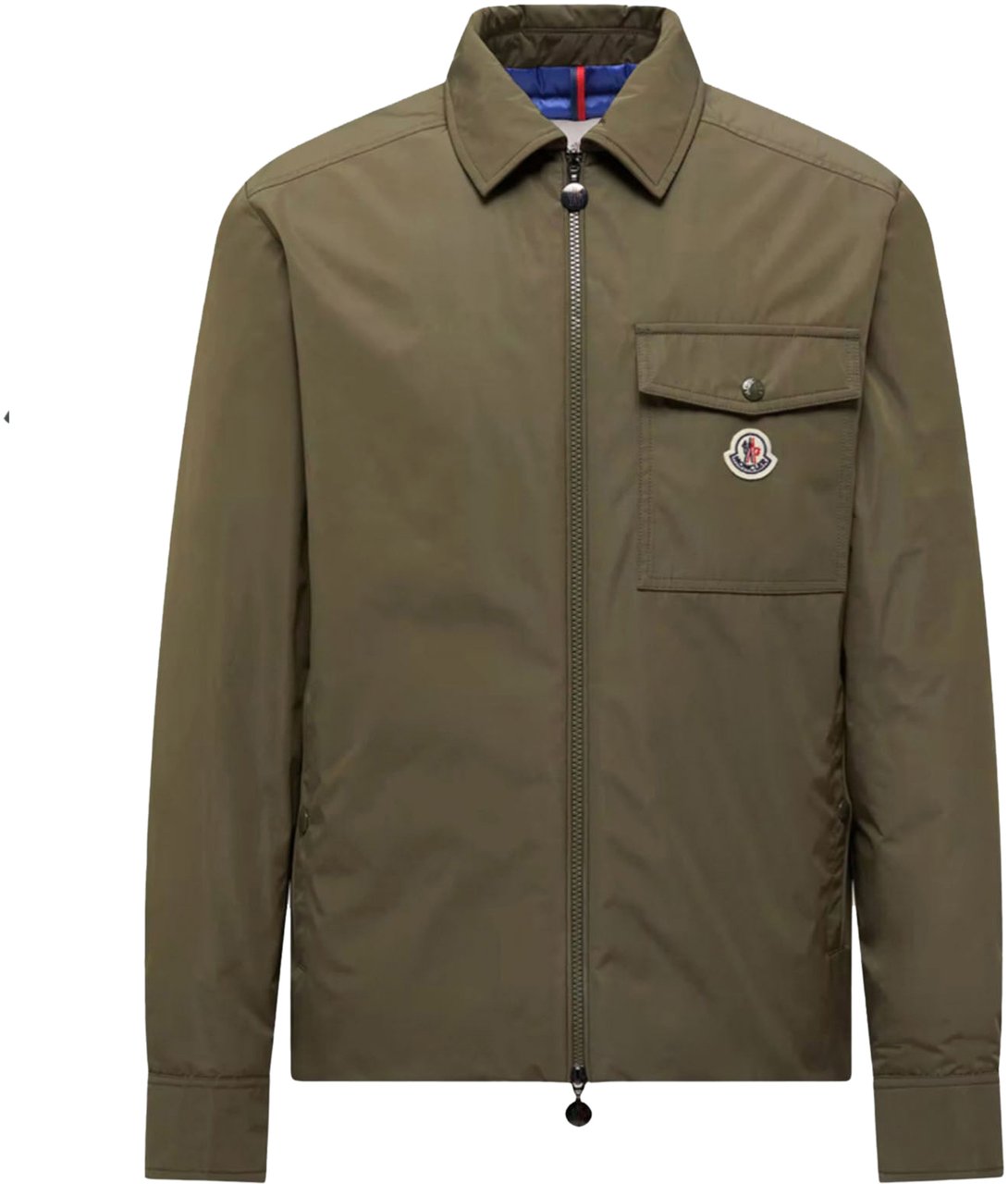 Moncler MONCLER VIGEON PADDED SHIRT JACKET Army Green MEN Groen