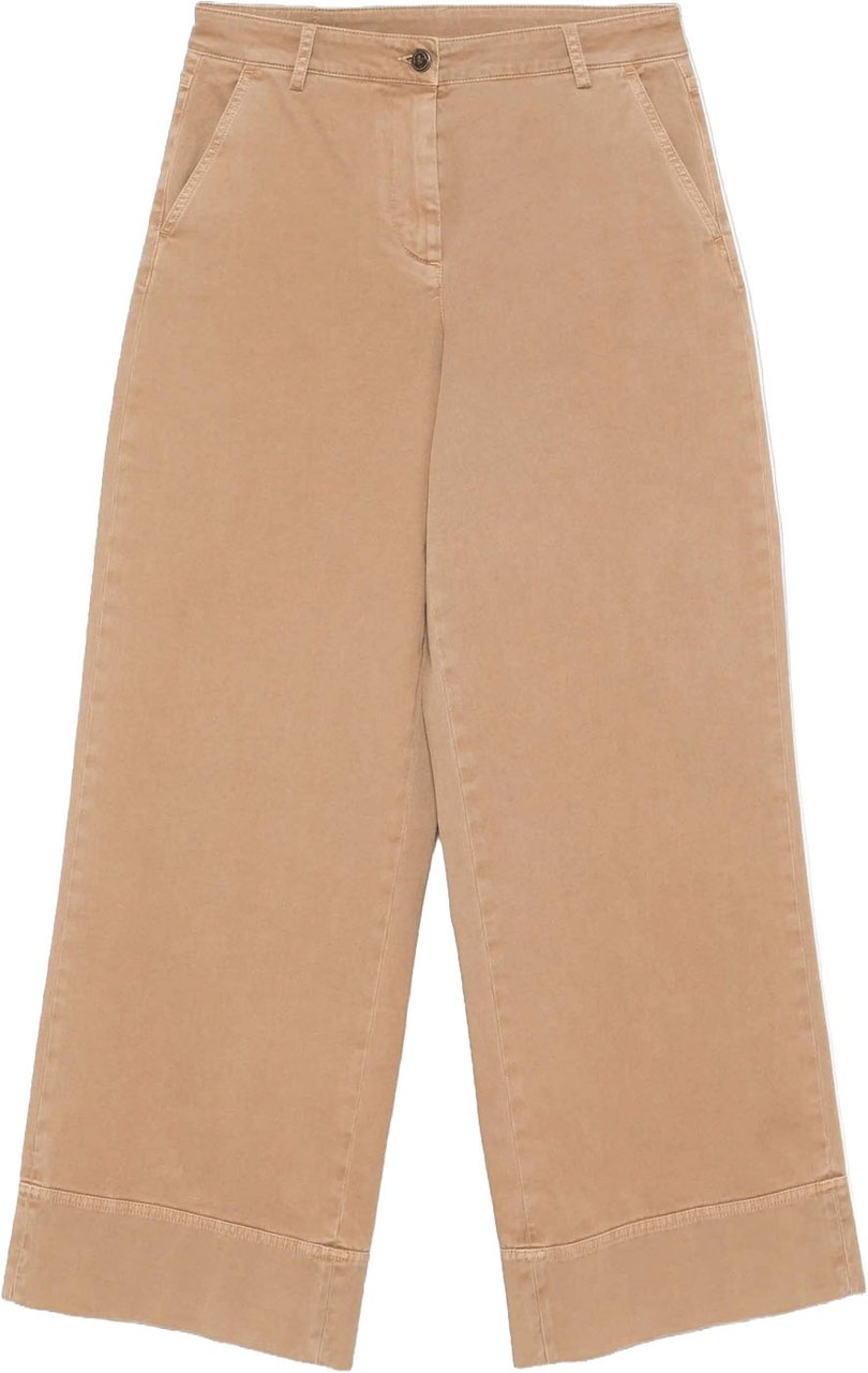 Moncler Moncler wijde broek beige dames Beige