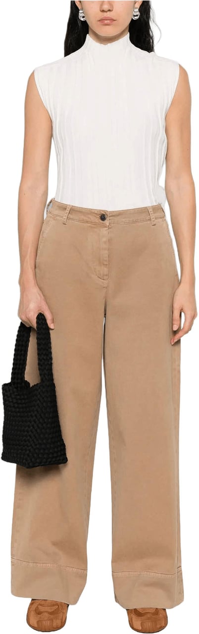 Moncler Moncler wijde broek beige dames Beige