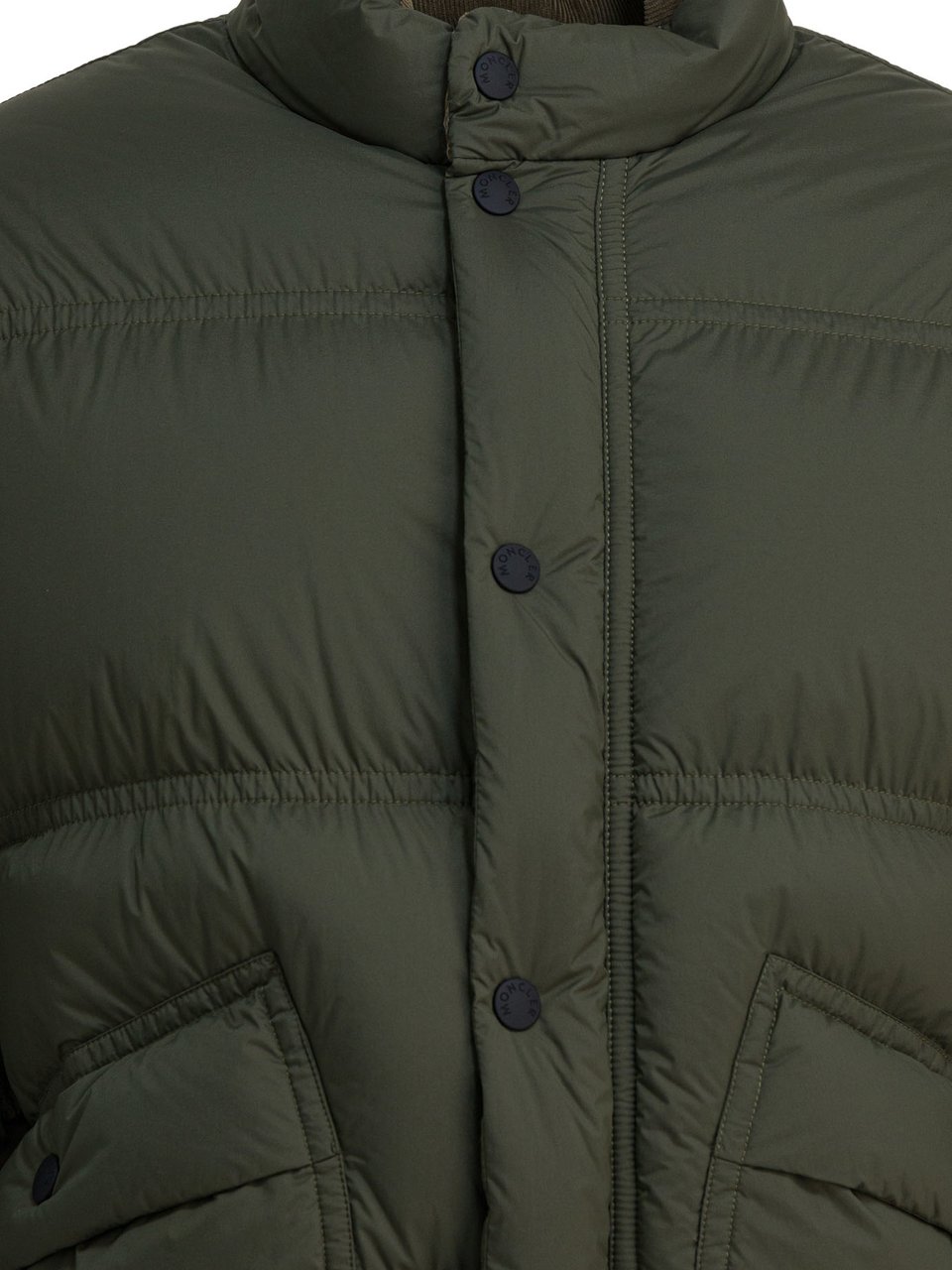 Moncler Short down jacket "Sermur" Groen