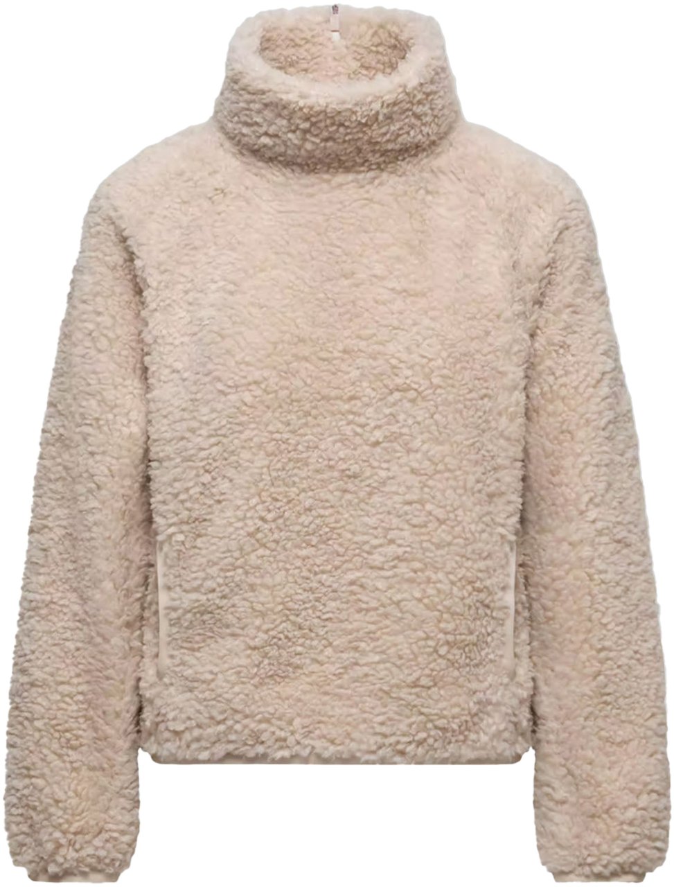 Moncler Teddy turtleneck Beige