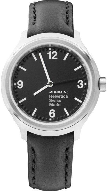 Mondaine Mondaine Helvetica Bold Dameshorloge 34mm Zwart