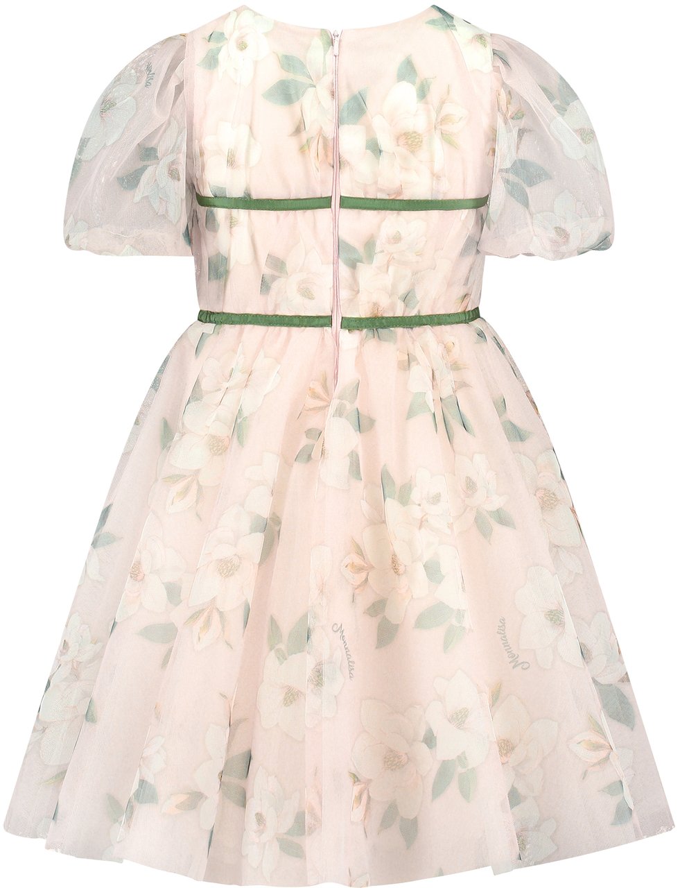 Monnalisa Abito Midi Tulle Magnolia Roze