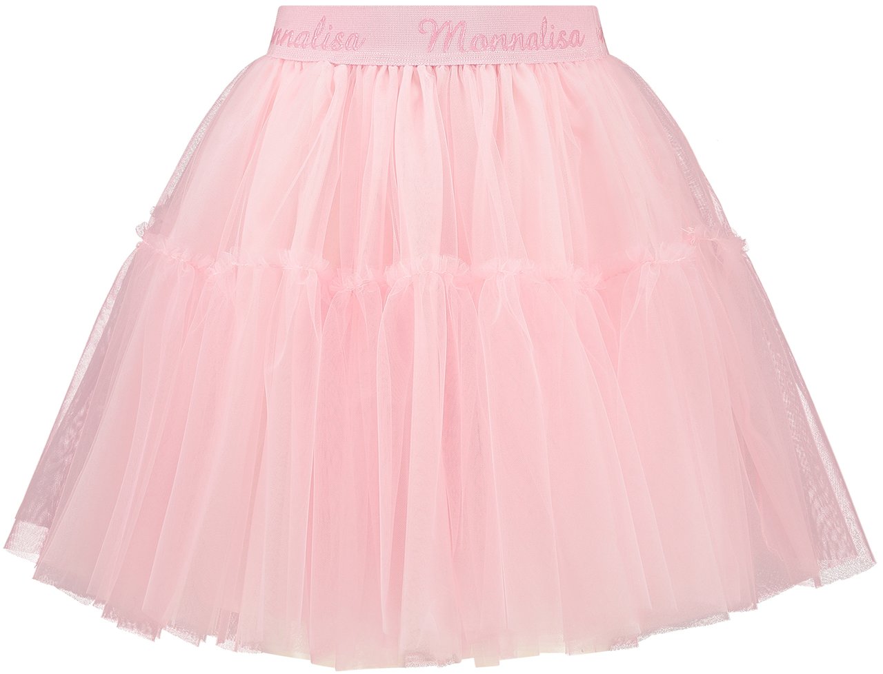Monnalisa Gonna Tulle Tulle Mano Se Roze