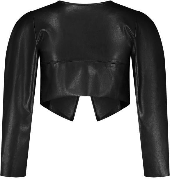 Monnalisa Spencer Punk Spalmato Sup Zwart