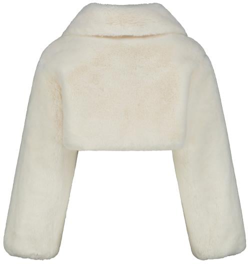 Monnalisa Peluche Corto Peluche Wit