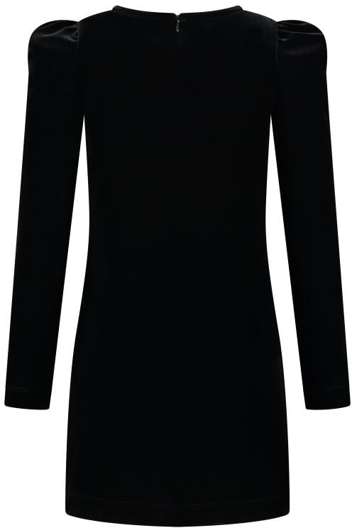 Monnalisa Abito Fashion Wrap Cinigl Zwart