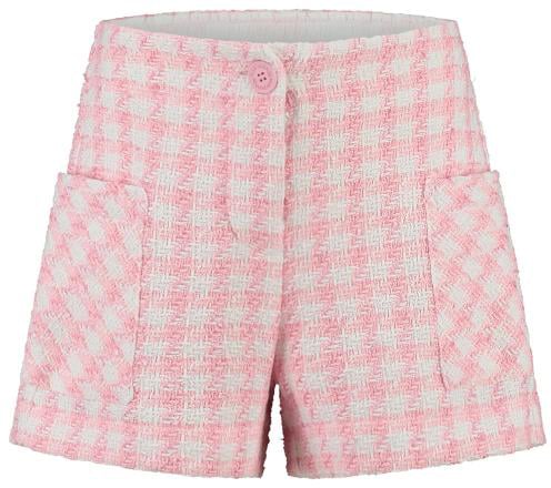 Monnalisa Pied De Poule Boucle Roze