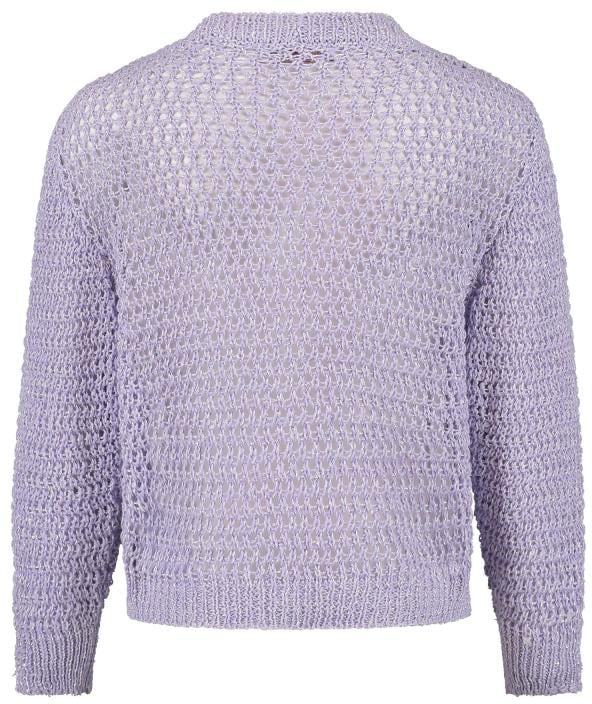 Monnalisa Filato Con Paillettes Paars