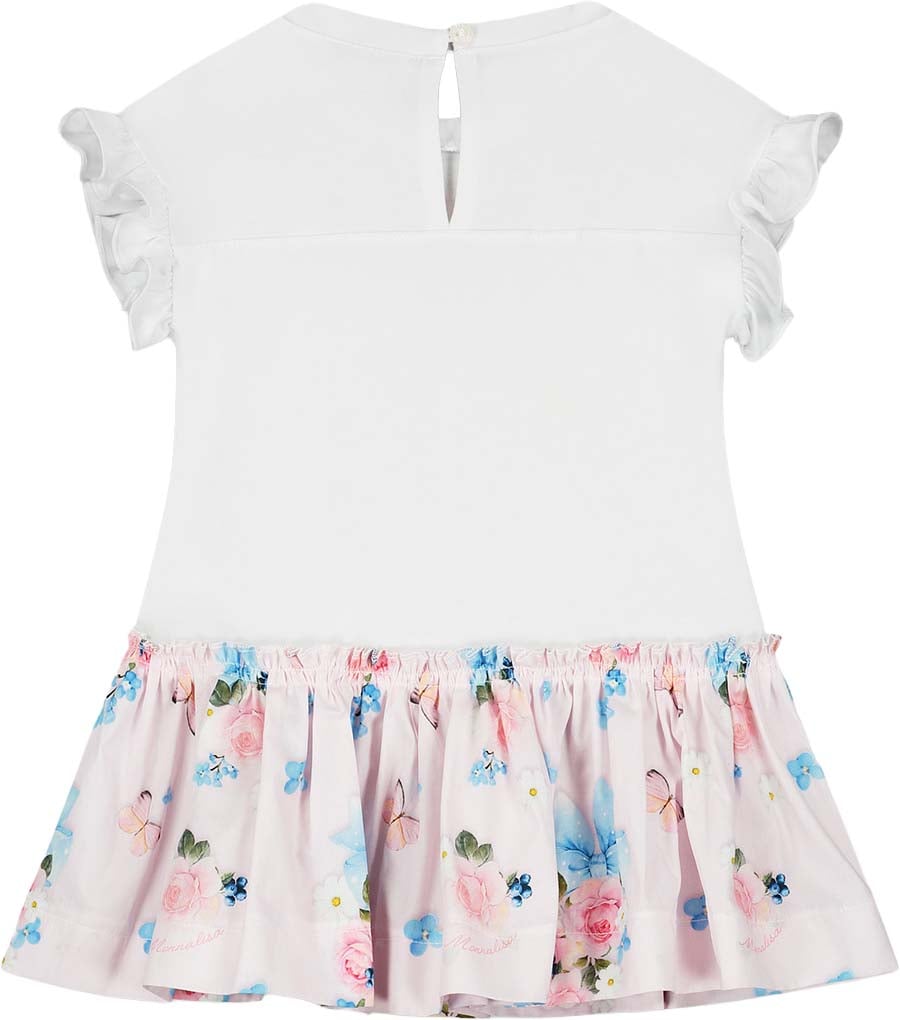 Monnalisa Dress Wit