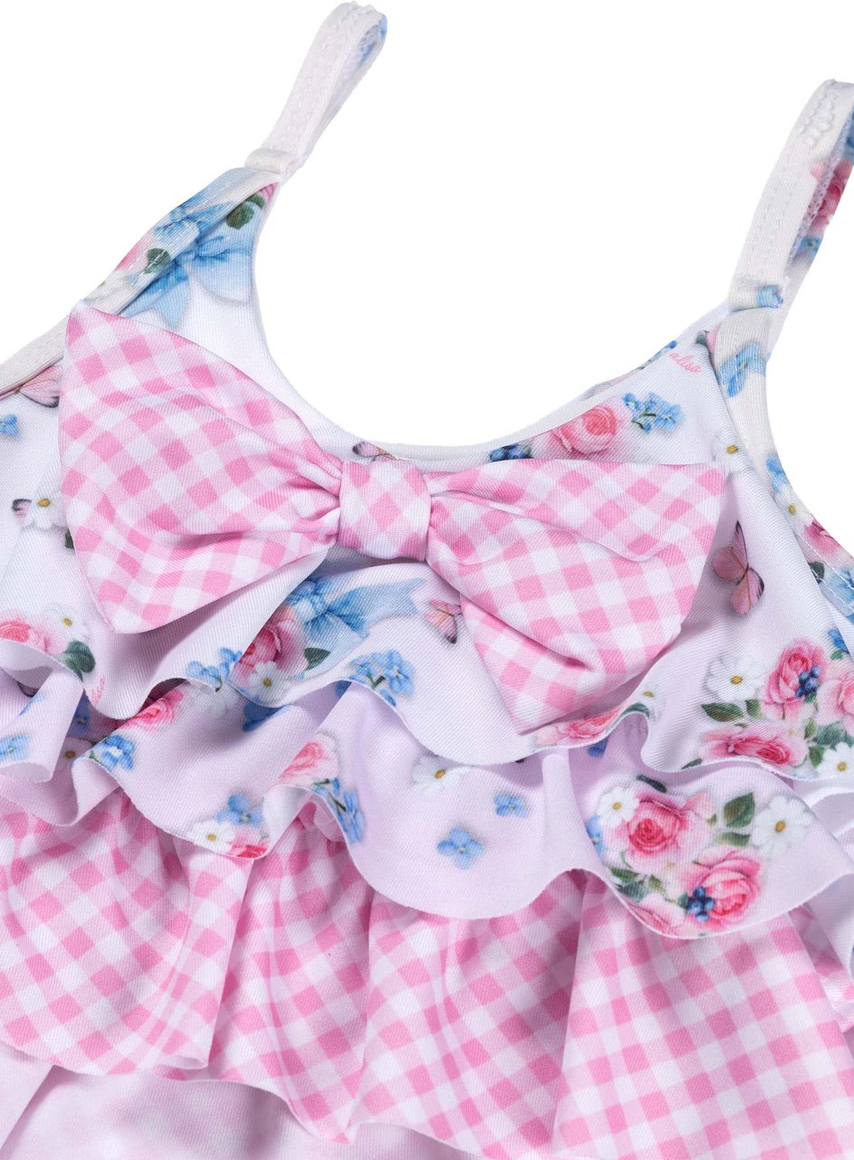Monnalisa Bathingsuit Wit