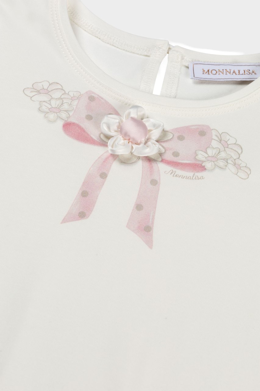 Monnalisa Dress Wit