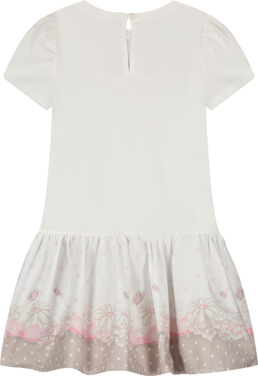 Monnalisa Dress Wit