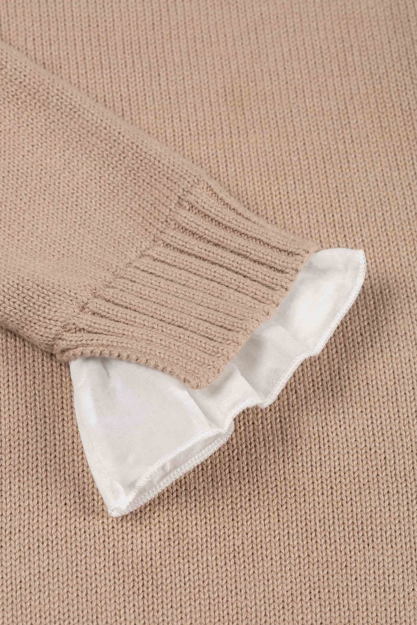 Monnalisa Sweater Beige