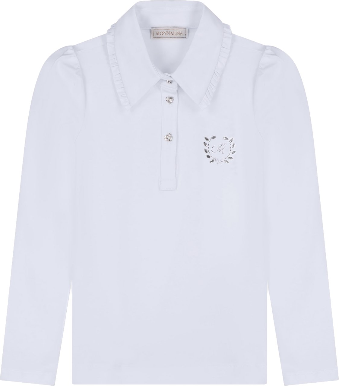 Monnalisa T-shirt Wit