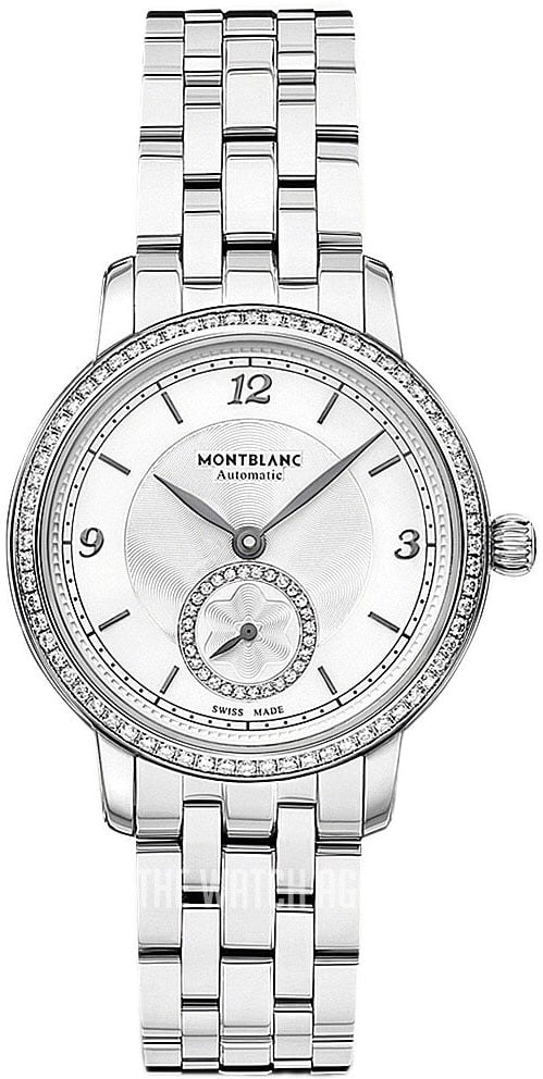 Montblanc Montblanc Start legacy Small Second Automatic Diamonds Dameshorloge 32mm Zilver
