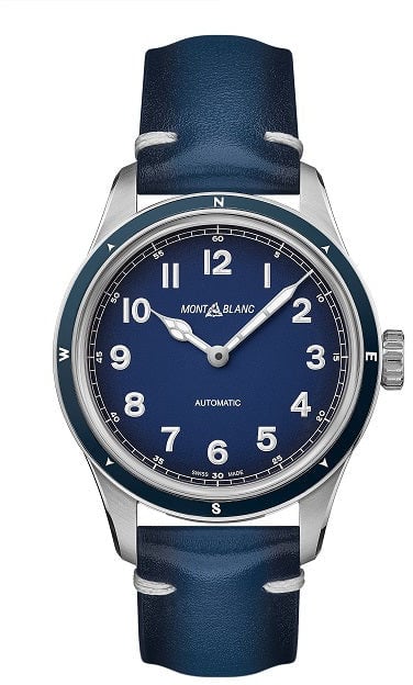 Montblanc Montblanc 1858 Automatic 126758 Herenhorloge 40mm Blauw