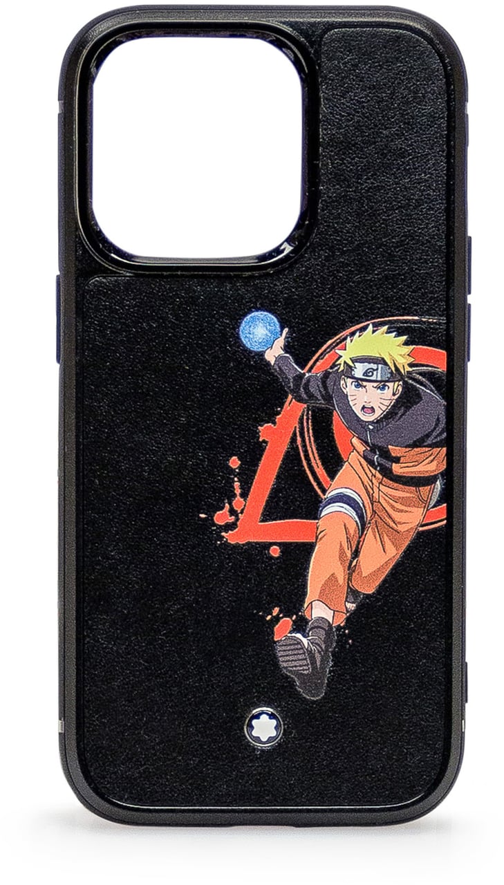 Montblanc Cover Naruto Iphone 14 Pro Zwart
