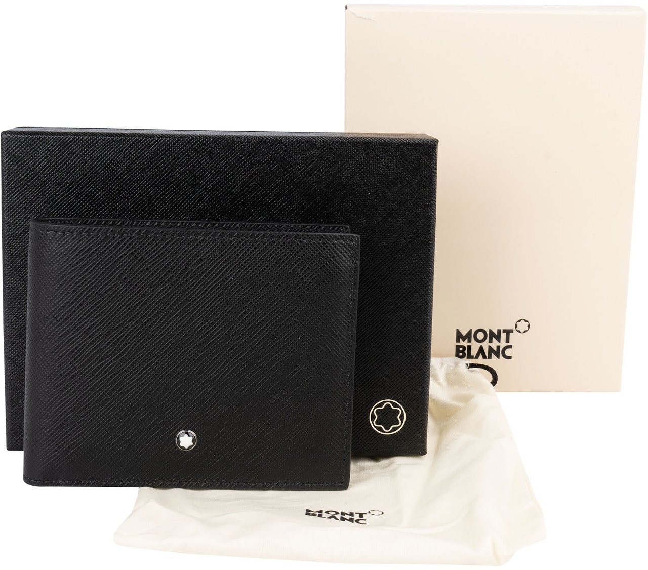 Montblanc x BMW Sartorial Bifold Wallet Zwart