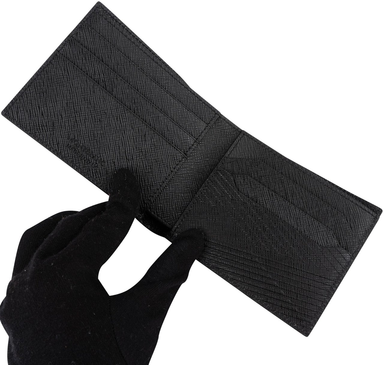 Montblanc x BMW Sartorial Bifold Wallet Zwart