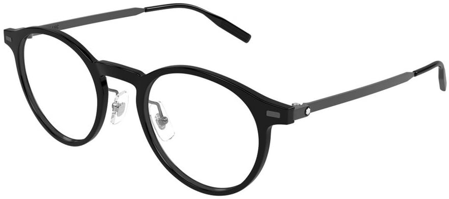 Montblanc Mb0426O Linea Snowcap Modern Round Optical Glasses Rood