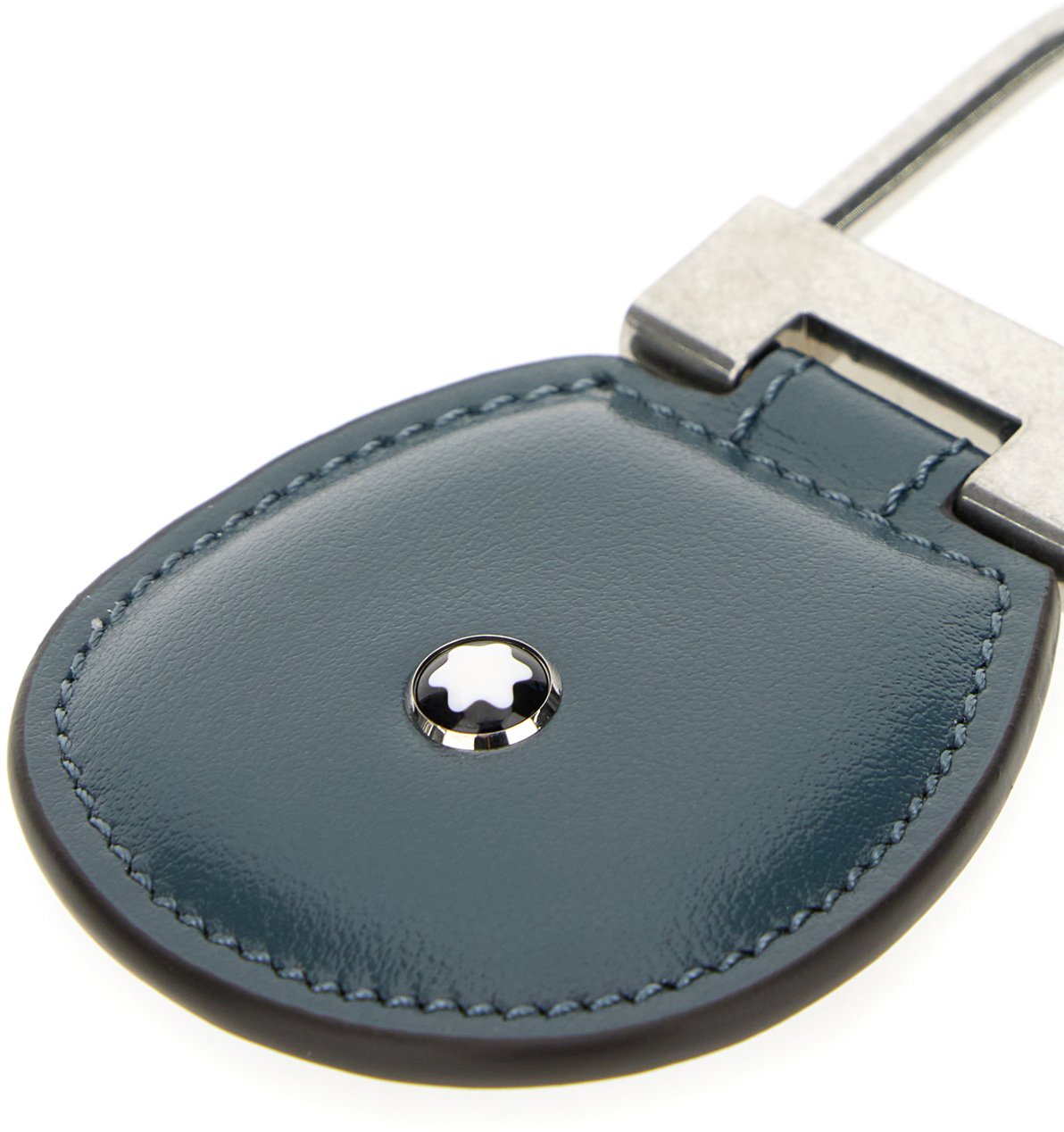 Montblanc Montblanc Blue leather key ring Blauw