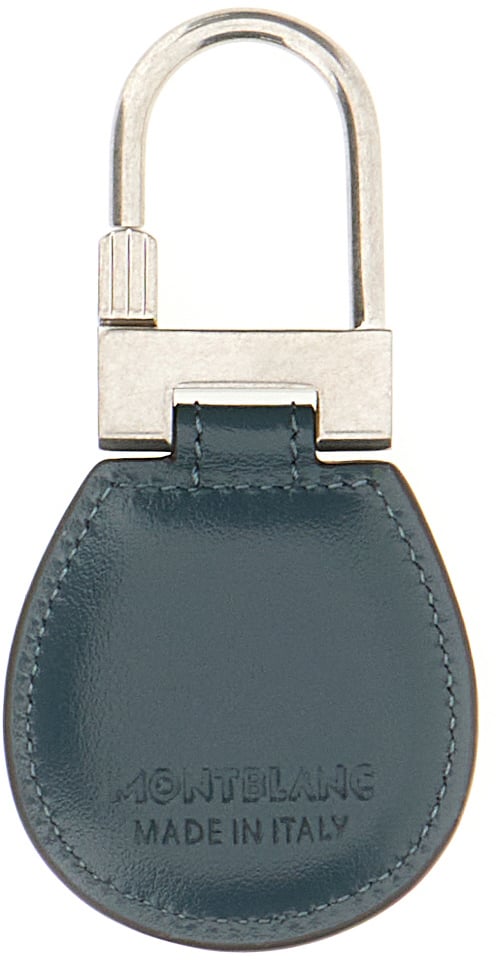 Montblanc Montblanc Blue leather key ring Blauw