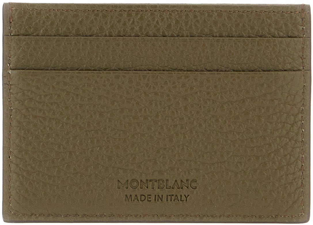 Montblanc Montblanc Mud leather card holder Bruin