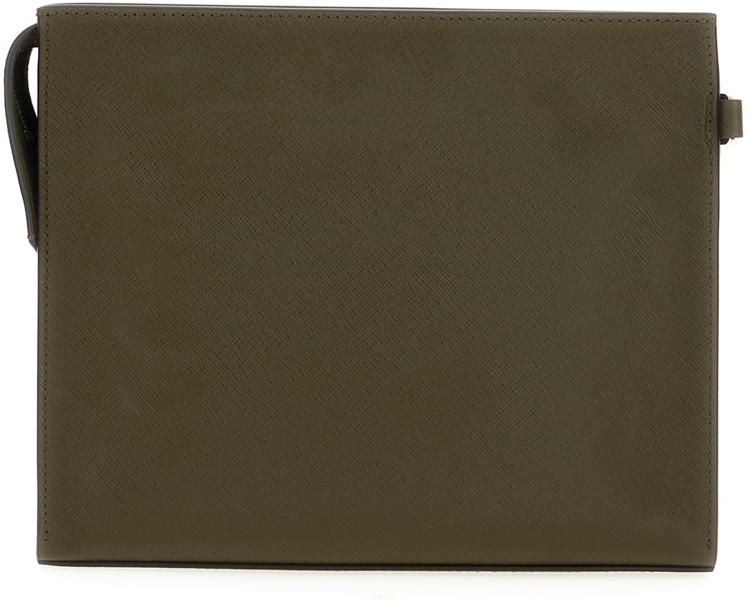 Montblanc Montblanc Mud leather pouch Groen