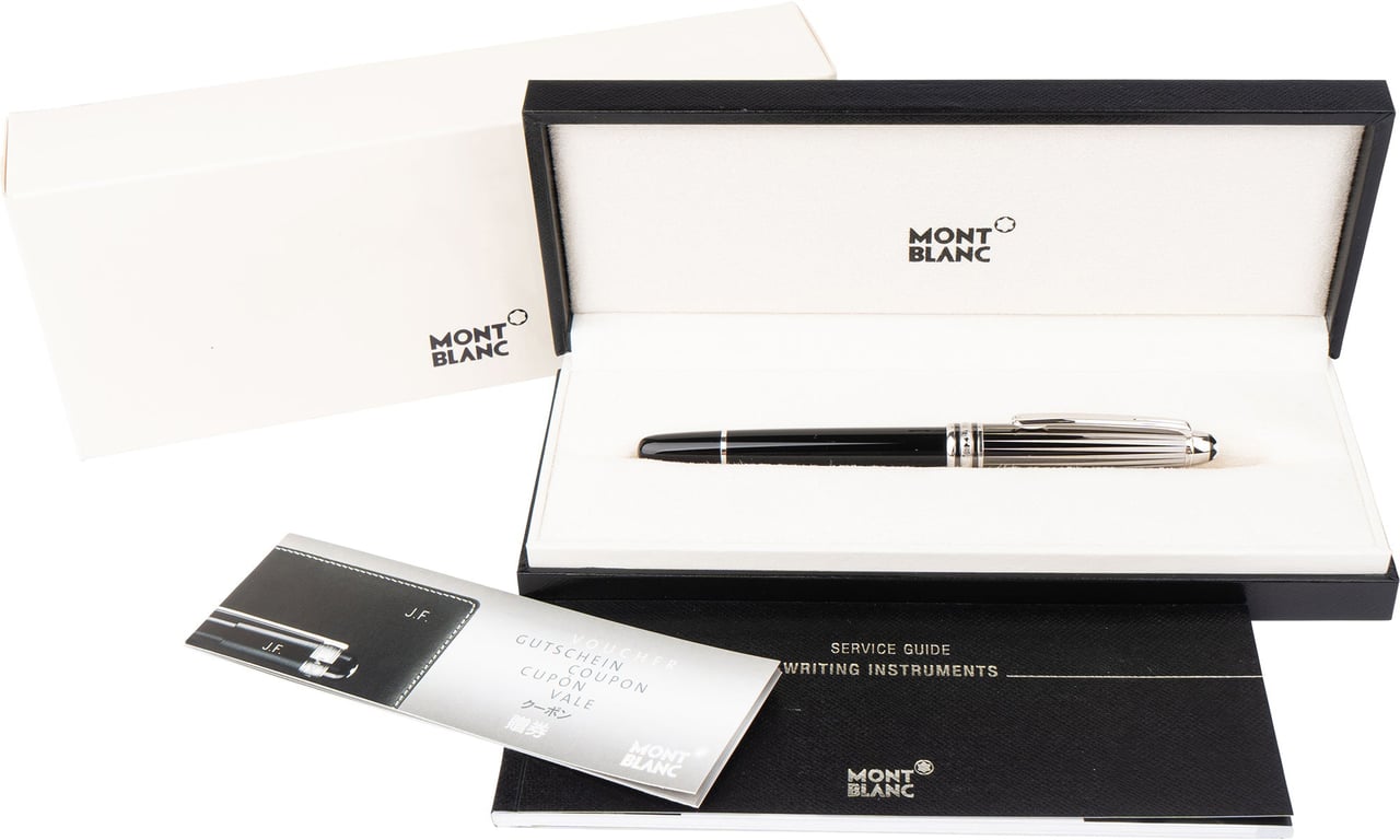 Montblanc Solitaire Doué Meisterstück Pen Kugelschreiber Zwart