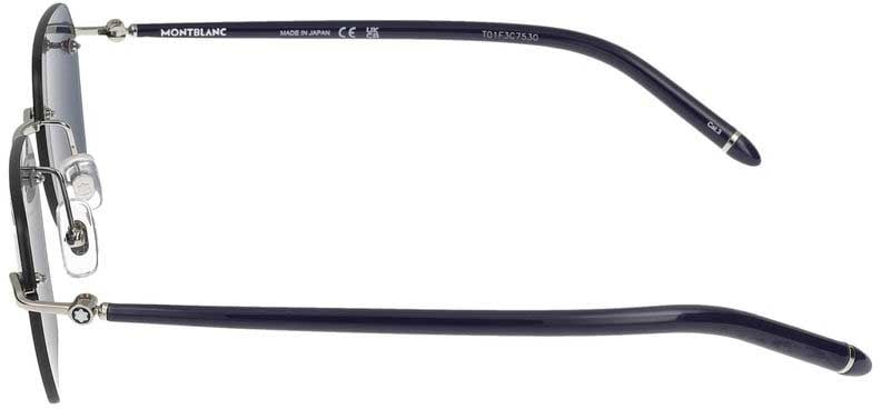 Montblanc Sunglasses Montblanc MB0270S 003 silver blue blue 51/21/145 Blauw
